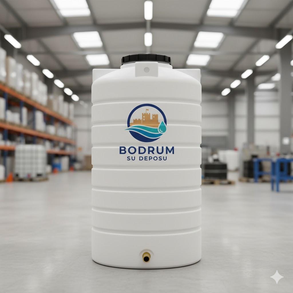 Bodrum’da satışta olan plastik ve paslanmaz su deposu çeşitleri